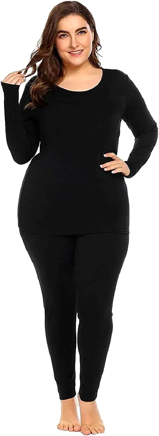 2 Piece Womens Plus Size Velour Set/Underwear TOP & Bottom Pajamas Set Jogging Set Hoodie Pants Tracksuit 1X-2X-3X
