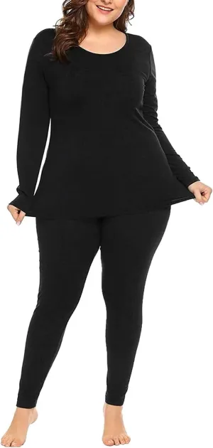 2 Piece Womens Plus Size Velour Set/Underwear TOP & Bottom Pajamas Set Jogging Set Hoodie Pants Tracksuit 1X-2X-3X