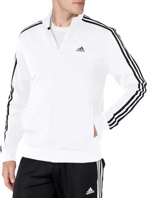 adidas Men's Essentials Warm-Up 3-Stripes Track Top