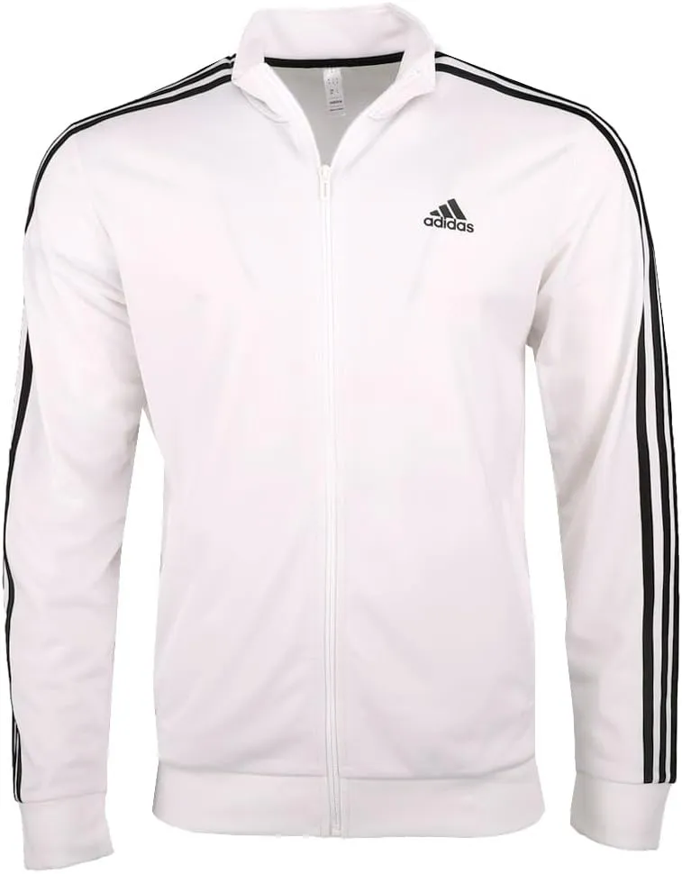adidas Men's Essentials Warm-Up 3-Stripes Track Top
