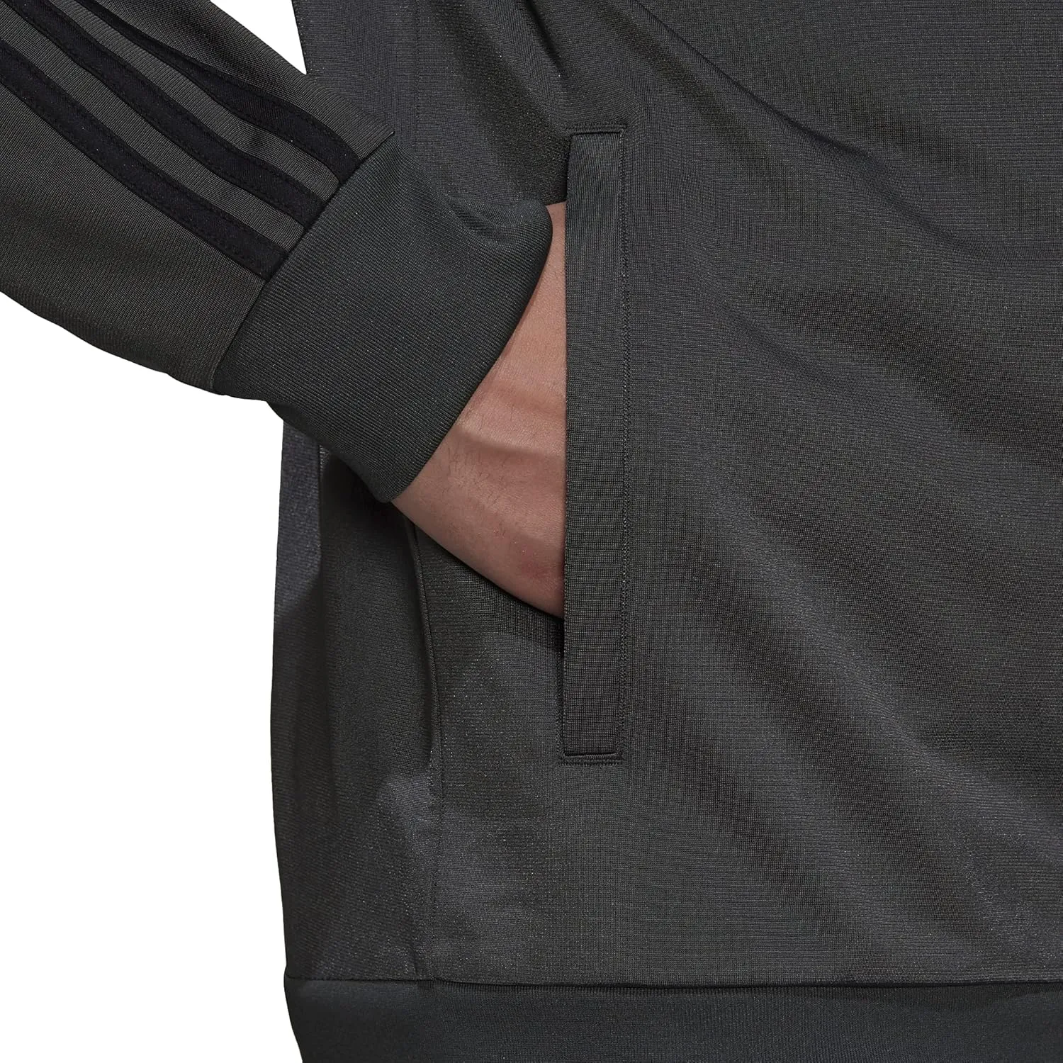 adidas Men's Essentials Warm-Up 3-Stripes Track Top