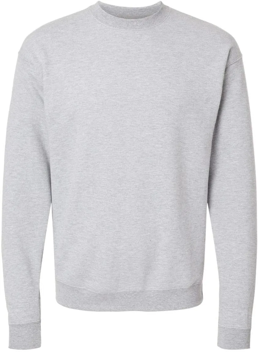 Adult Perfect Sweats Crewneck Sweatshirt-LIGHT STEEL-L
