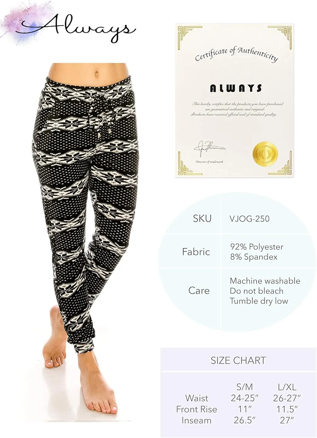 ALWAYS Women's Velvet Velour Joggers - Basic Premium Soft Stretch Warm Winter Sweatpants