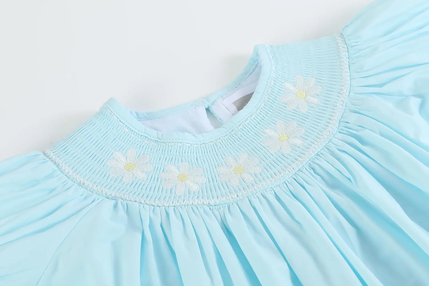 Baby and Girls Smocked Bishop Dress