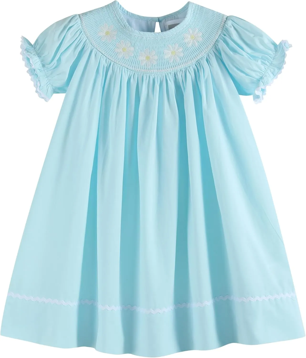 Baby and Girls Smocked Bishop Dress