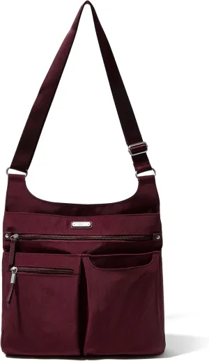 Baggallini On Track Crossbody with RFID Phone Wristlet