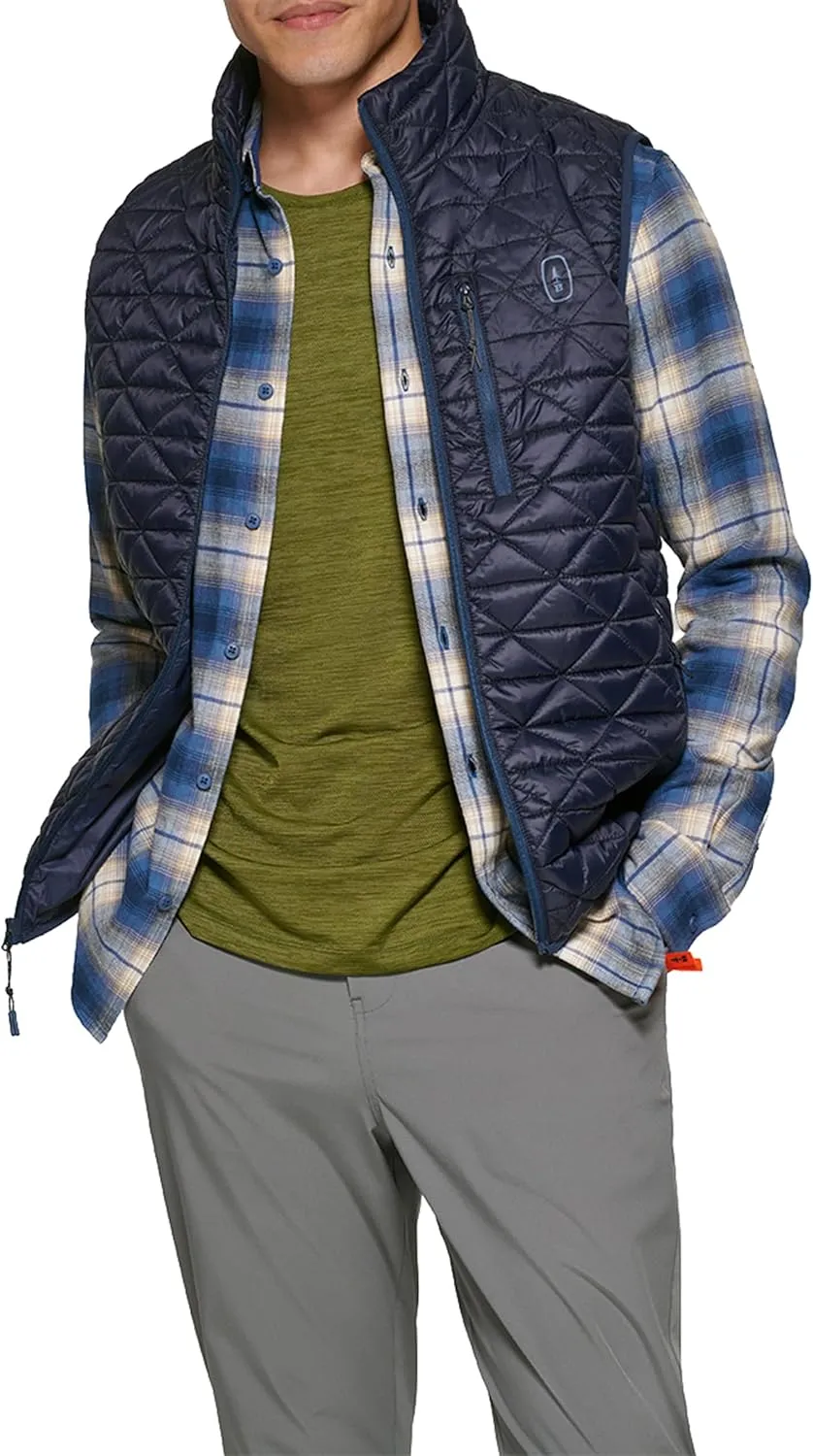 BASS OUTDOOR Men's Quilted Light Weight Packable Puffer