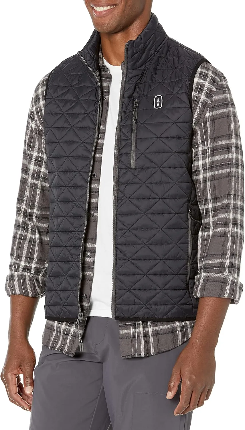 BASS OUTDOOR Men's Quilted Light Weight Packable Puffer