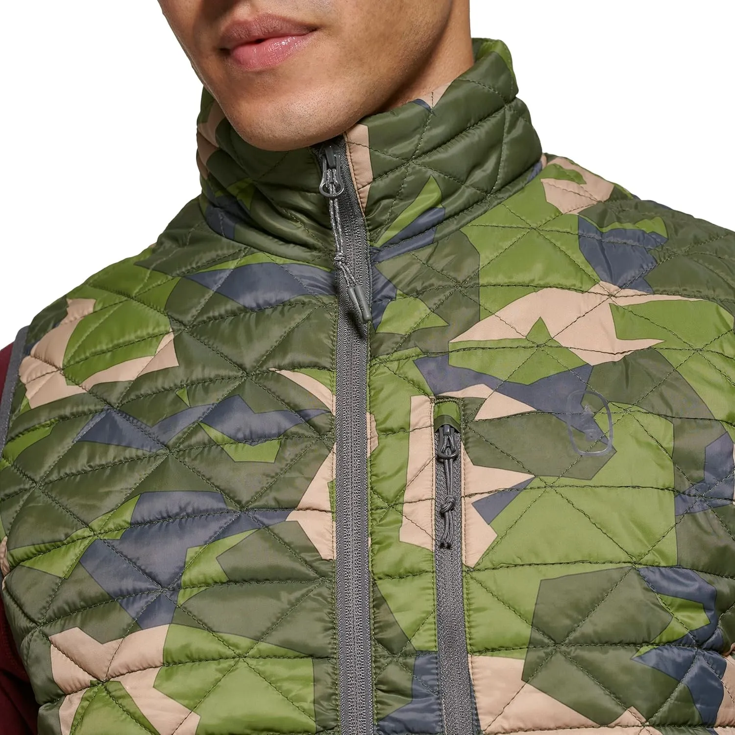 BASS OUTDOOR Men's Quilted Light Weight Packable Puffer