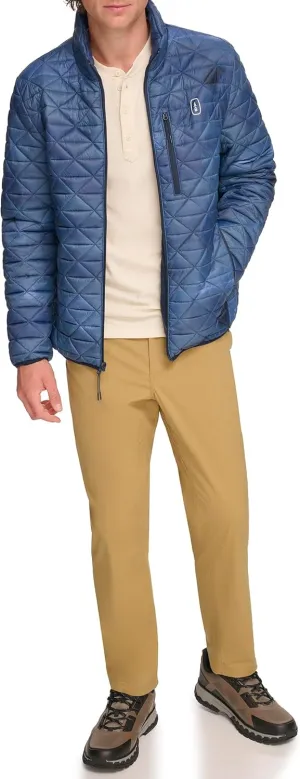BASS OUTDOOR Men's Quilted Light Weight Packable Puffer