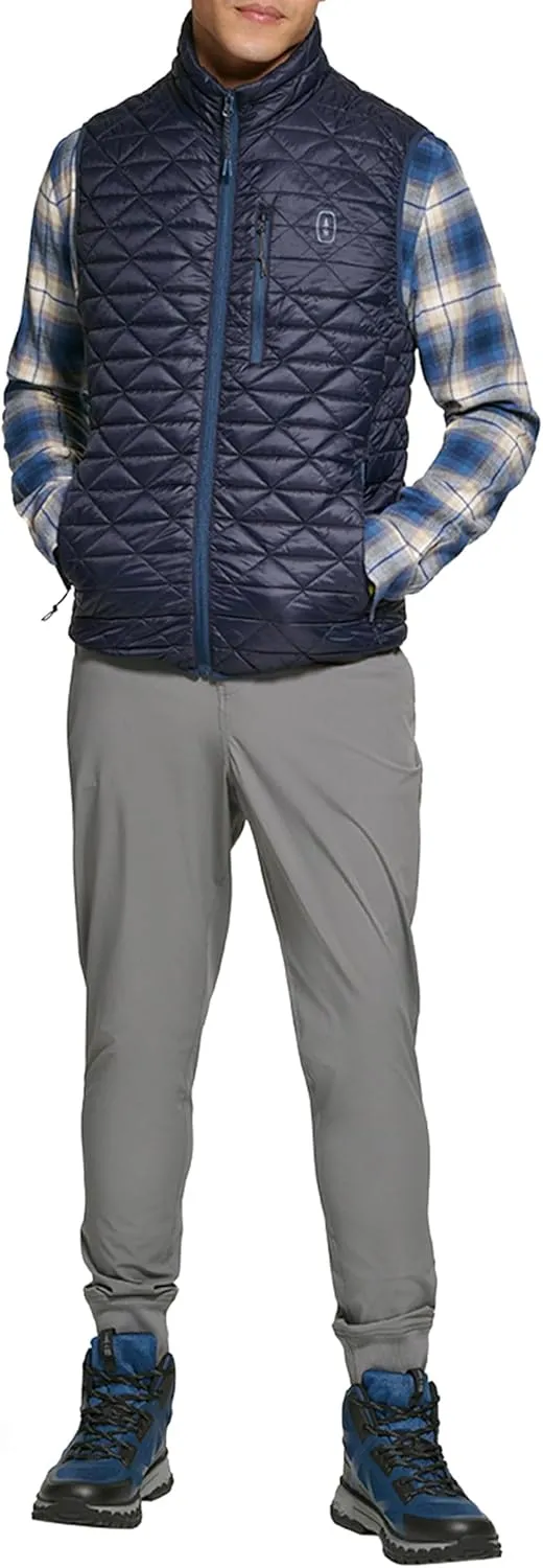 BASS OUTDOOR Men's Quilted Light Weight Packable Puffer