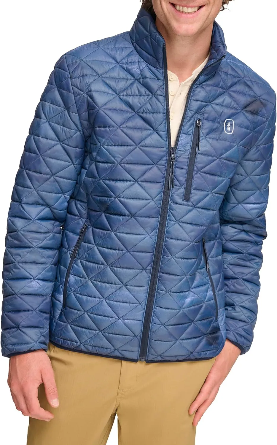 BASS OUTDOOR Men's Quilted Light Weight Packable Puffer