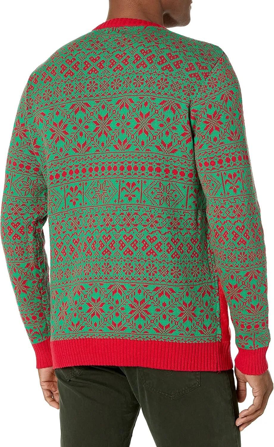 Blizzard Bay Men's Ugly Christmas Sweater Light Up