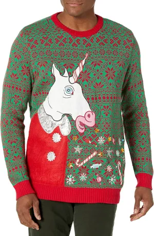 Blizzard Bay Men's Ugly Christmas Sweater Light Up