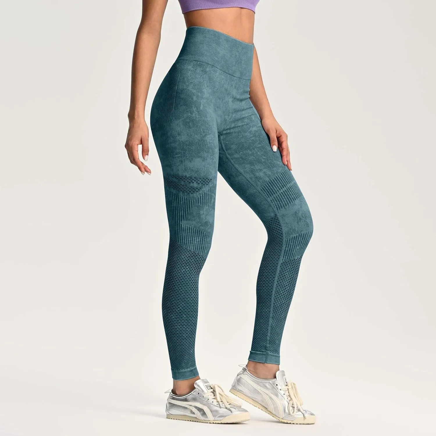 Booty Lifting Leggings for Women High Waist Slim Fit Stretch Trendy Graphic Running Yoga Pants Soft Seamless Leggings