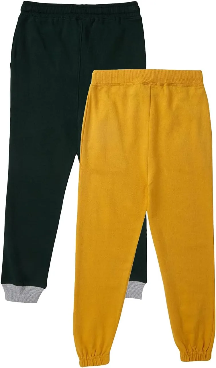 Boys Cotton Track Pants | Kids Trackpants Combo