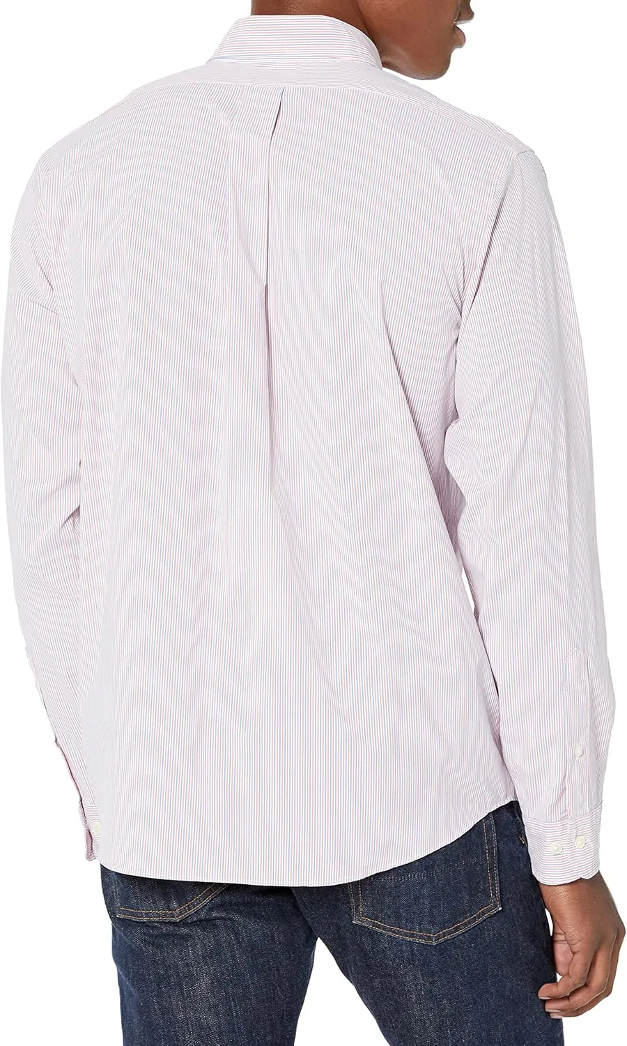 Brooks Brothers Men's Long Sleeve Button Down Performance Stretch Shirt, Patterned