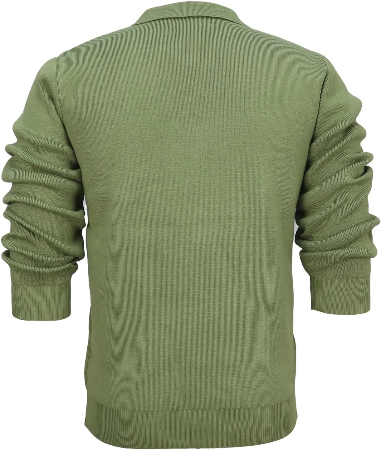 Cardigan Sweater for Men Long Sleeve Knitted Cardigan Button Down Sweater Lapel Collar Casual Outerwear Cardigan Tops