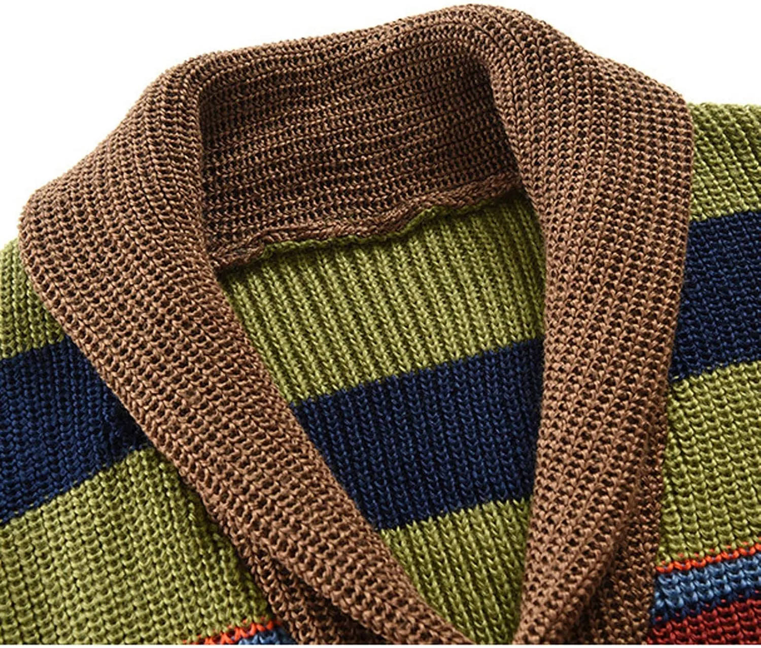Cardigan Sweater for Mens Fall Knitted Cardigan Button Down Sweater V Neck Long Sleeve Sweater Fall Cardigan