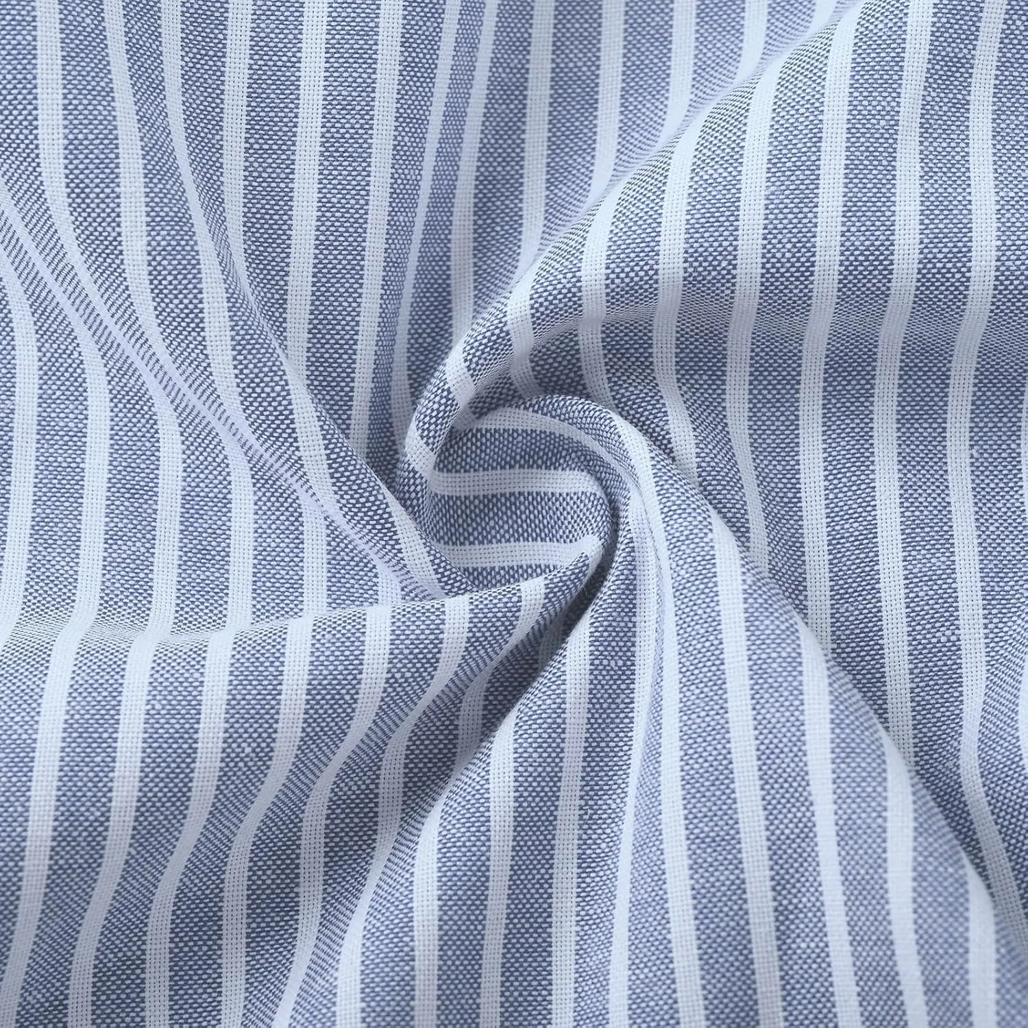 Casual Striped Cotton Linen Pant for Women Striped High Waisted Drawstring Summer Pants Loose Fit Trousers