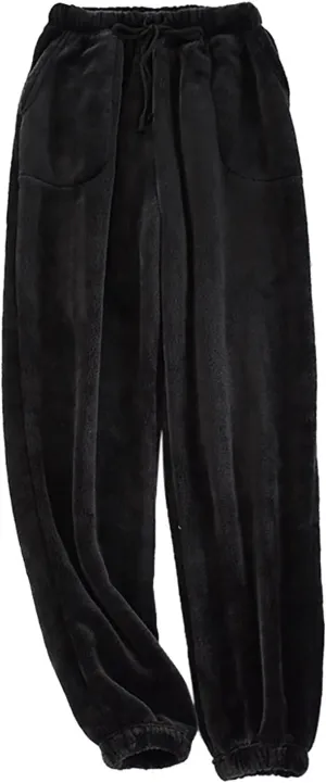 Christmas Mens Holiday Lounge Pajama Pant Flannel Cotton Cute Plaid Soft Lounge Sleepwear Xmas Prints