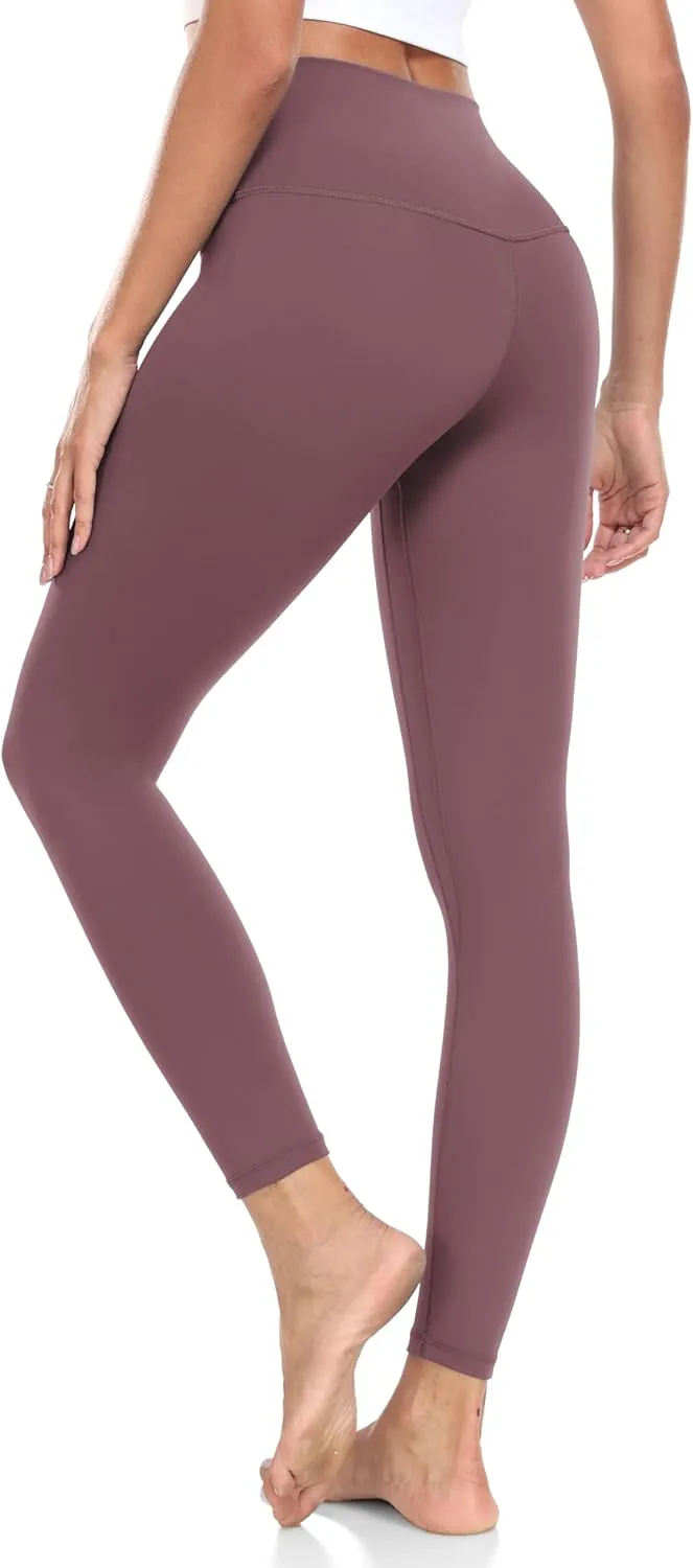 Colorfulkoala Women's High Waisted Tummy Control Workout Leggings Ultra Soft Yoga Pants