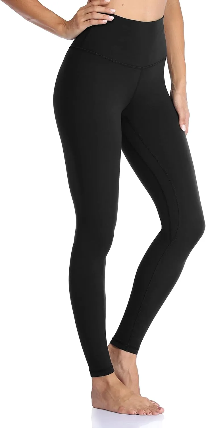 Colorfulkoala Women's High Waisted Tummy Control Workout Leggings Ultra Soft Yoga Pants