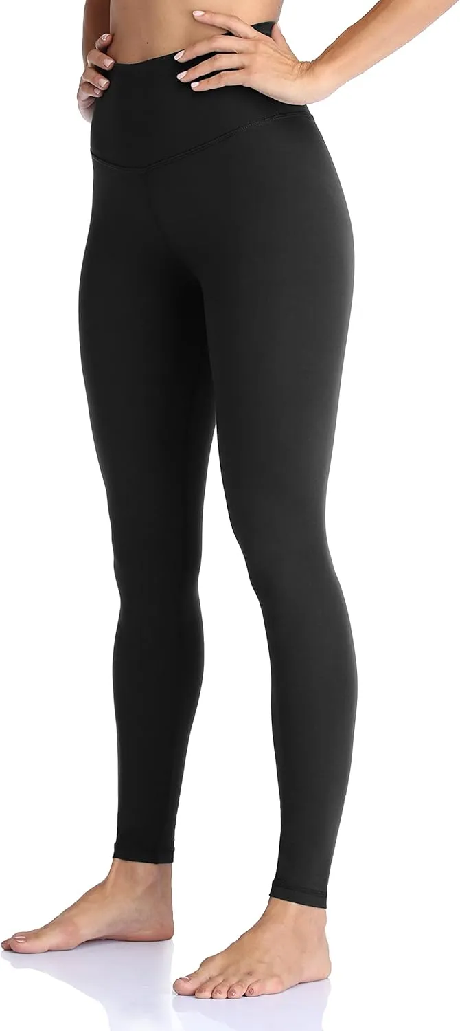 Colorfulkoala Women's High Waisted Tummy Control Workout Leggings Ultra Soft Yoga Pants
