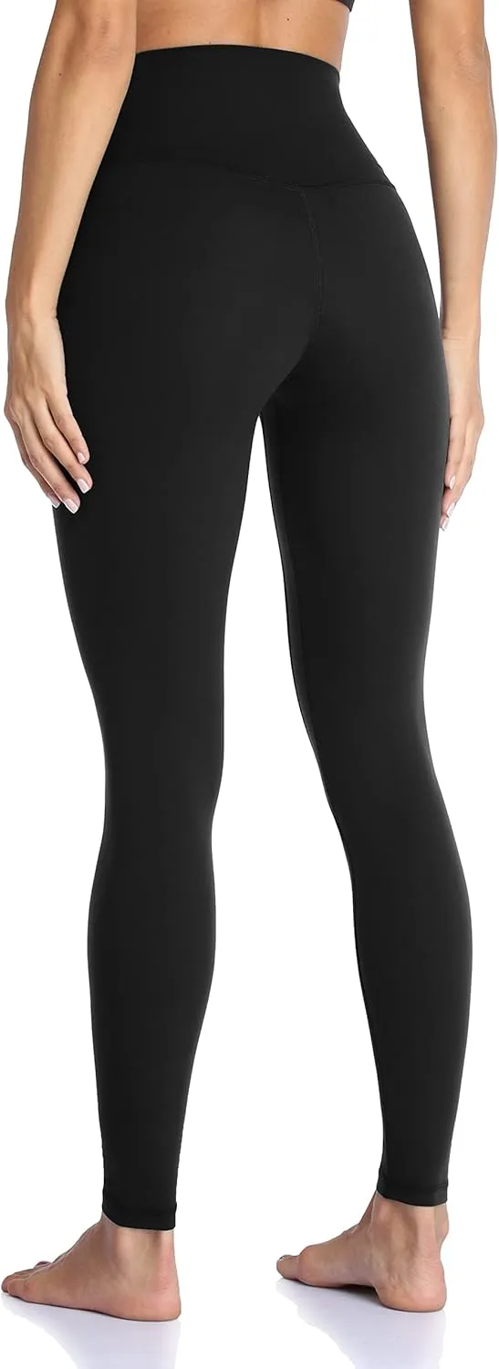 Colorfulkoala Women's High Waisted Tummy Control Workout Leggings Ultra Soft Yoga Pants