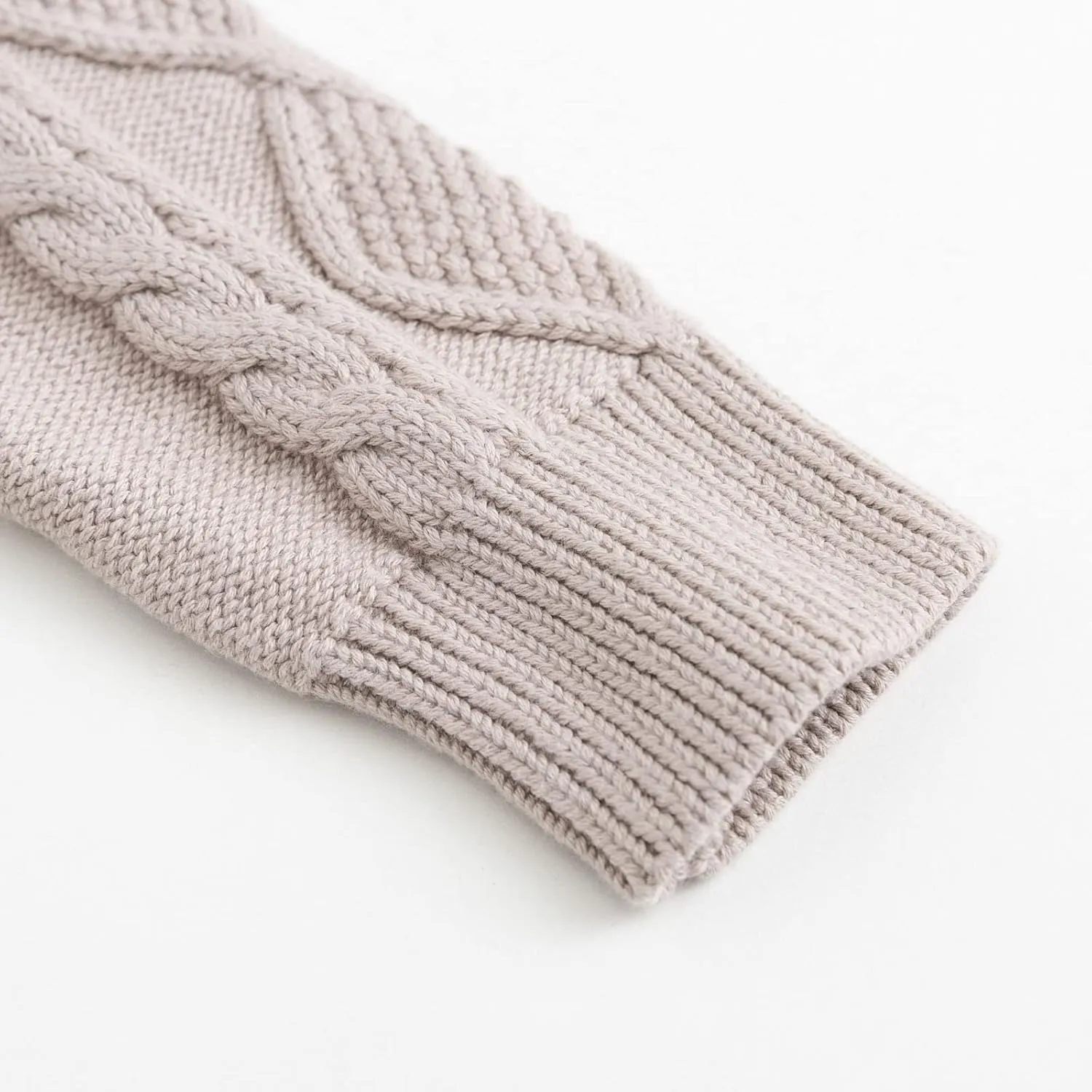 Curipeer Toddler Girls Knit Sweater Long Sleeve Crewneck Solid Pullover Knit Tops
