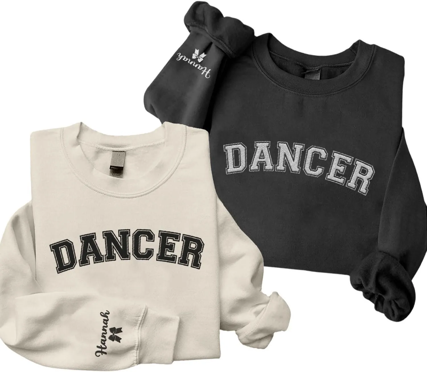 Custom Dance Mom Embroidered Sweatshirt, Funny Dance Mama Mother's Day Sweatshirt, Dancing Clothing, Gifts For Mother