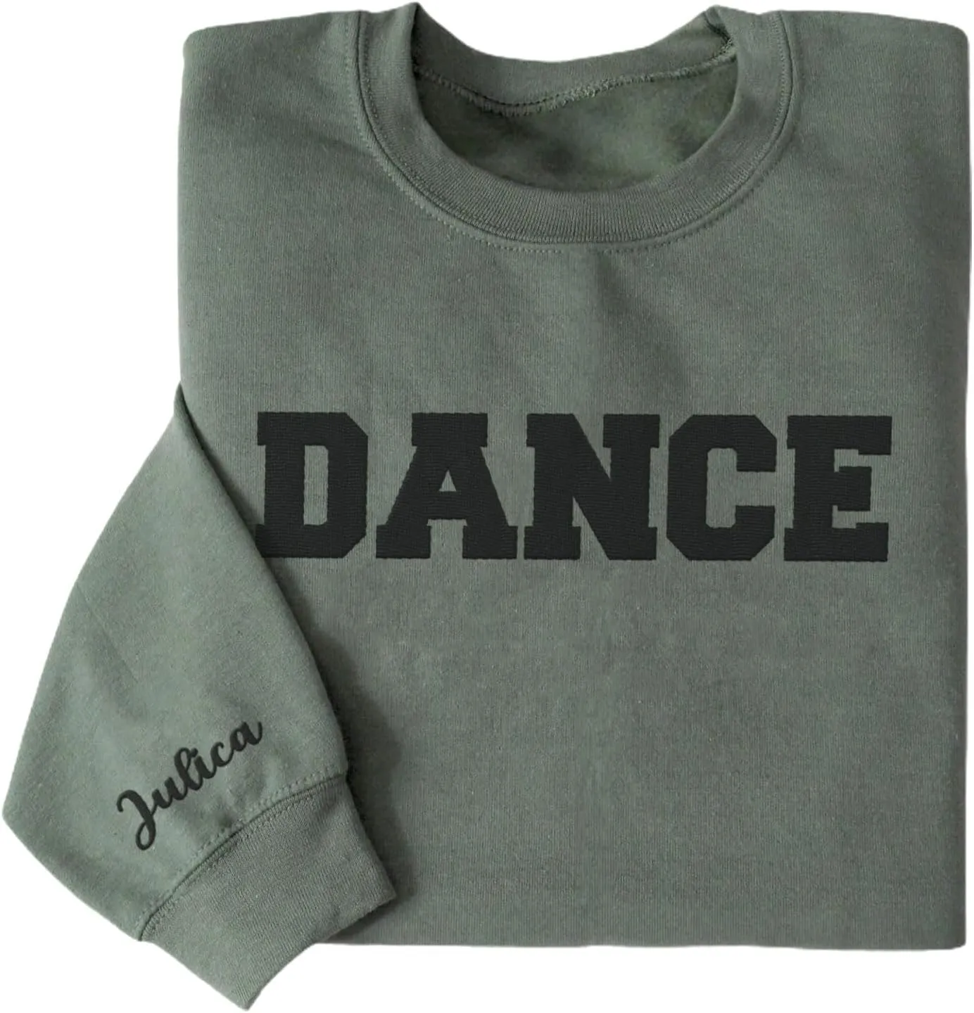 Custom Dance Mom Embroidered Sweatshirt, Funny Dance Mama Mother's Day Sweatshirt, Dancing Clothing, Gifts For Mother