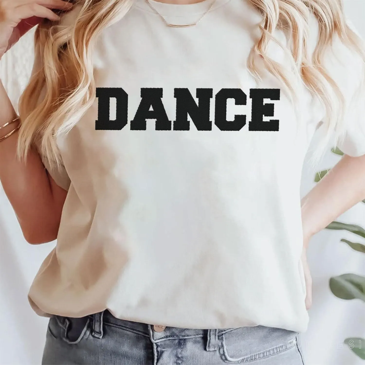 Custom Dance Mom Embroidered Sweatshirt, Funny Dance Mama Mother's Day Sweatshirt, Dancing Clothing, Gifts For Mother