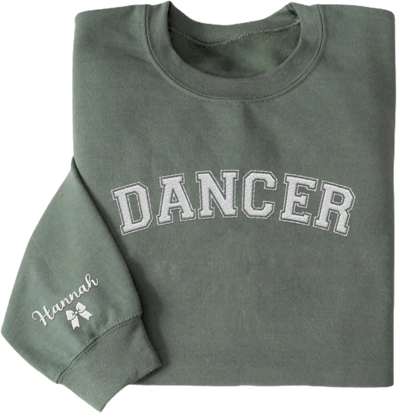 Custom Dance Mom Embroidered Sweatshirt, Funny Dance Mama Mother's Day Sweatshirt, Dancing Clothing, Gifts For Mother