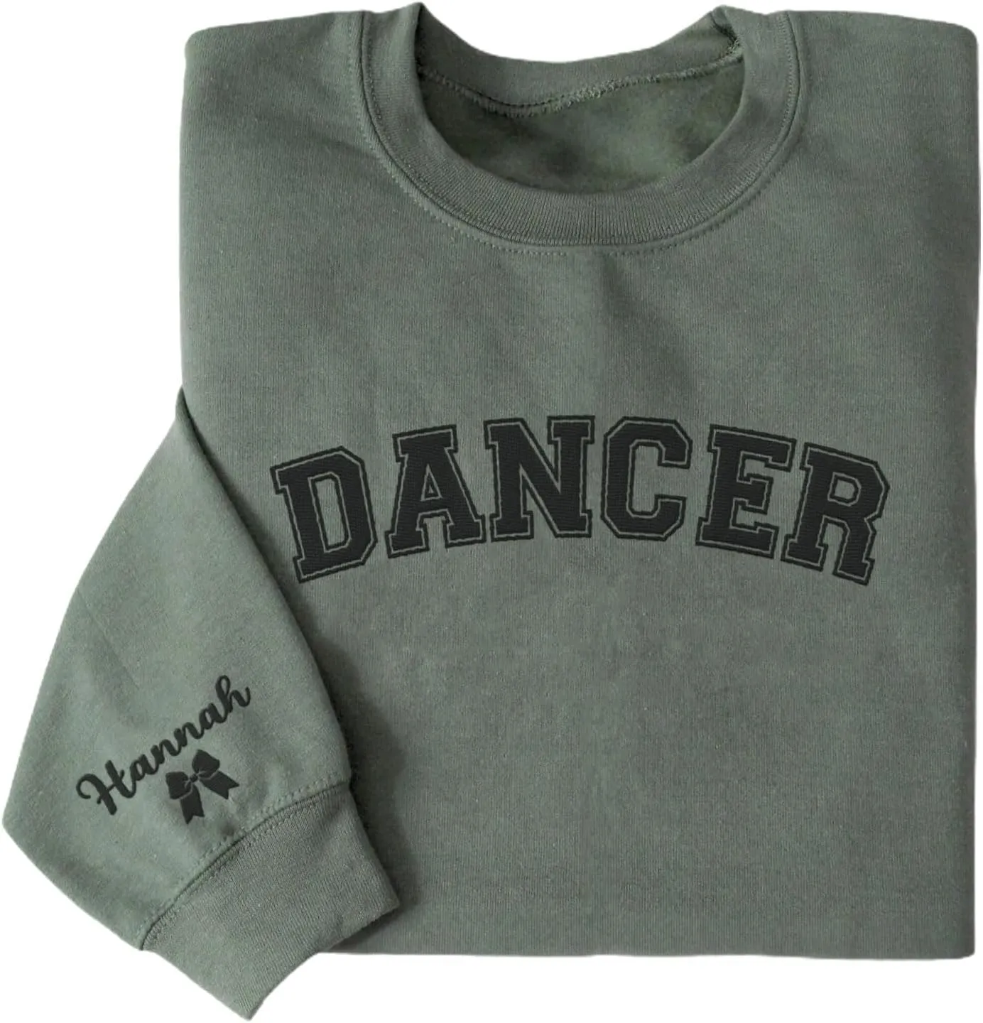 Custom Dance Mom Embroidered Sweatshirt, Funny Dance Mama Mother's Day Sweatshirt, Dancing Clothing, Gifts For Mother