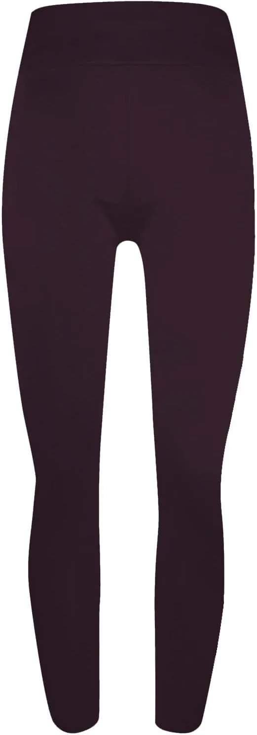 DASAYO Exercise Leggings for Women High Waisted Tummy Control Yoga Pants Full Length Comffy Soft Workout Gym Clothes