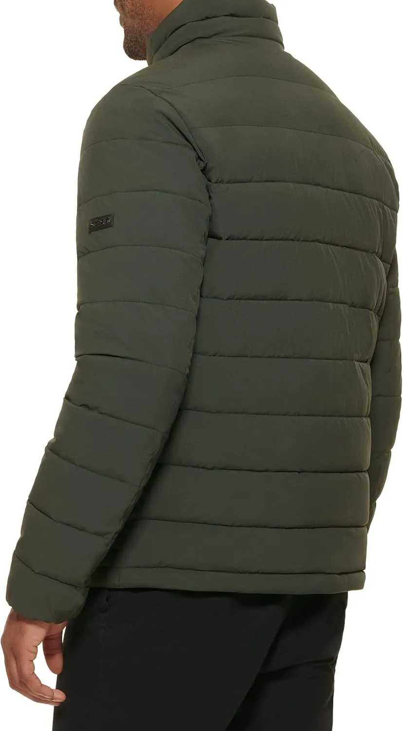 DKNY Mens Light Weight Quilted Puffer Jacket