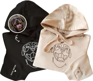 Dog Mom Sweatshirt Women, Dog Mom Sweatshirt, Dog Mom Sweater, Custom Embroidered Sweatshirt, Custom Embroidered Dog Hoodie, Personalized Dog Mom Embroidered Sweatshirt, Dog Mom Shirt