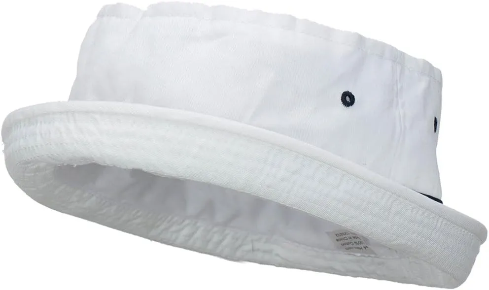 e4Hats.com Striped Roll Up Bucket Hat