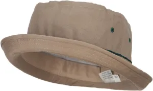 e4Hats.com Striped Roll Up Bucket Hat