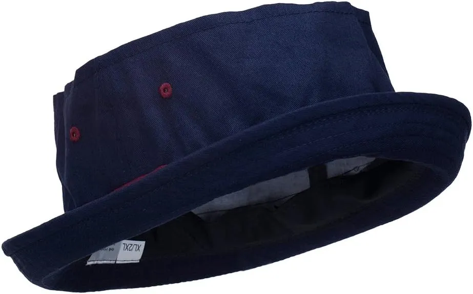 e4Hats.com Striped Roll Up Bucket Hat