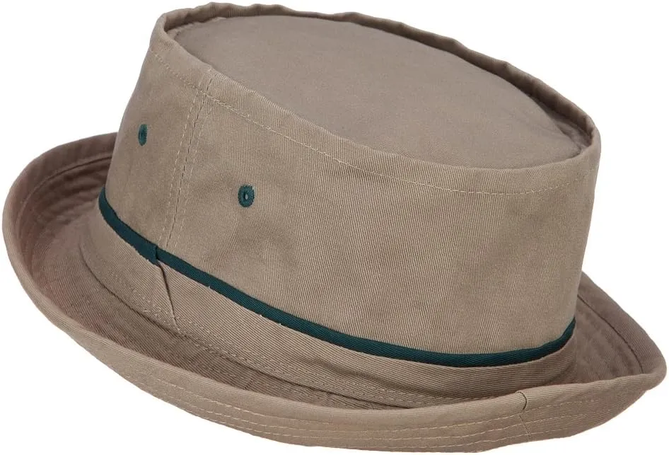 e4Hats.com Striped Roll Up Bucket Hat