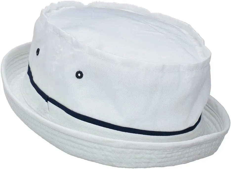 e4Hats.com Striped Roll Up Bucket Hat