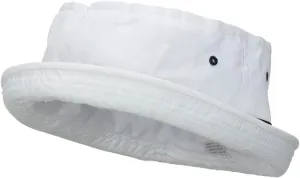 e4Hats.com Striped Roll Up Bucket Hat