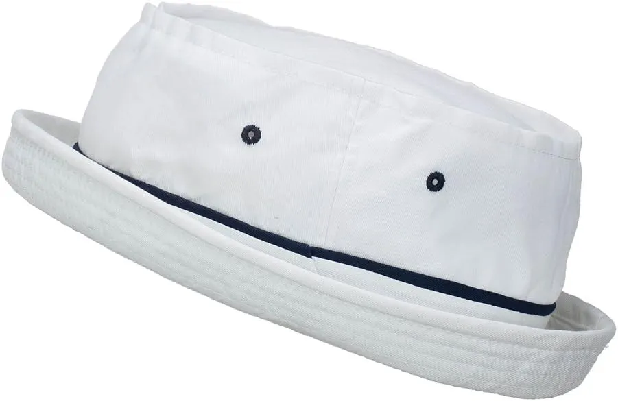 e4Hats.com Striped Roll Up Bucket Hat