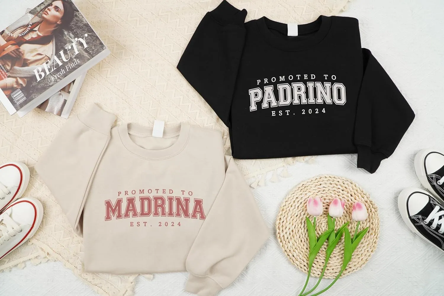 Embroidered Custom Text Shirt, Design On Your Own Sweatshirt, Personalized Embroidered Hoodies, Christmas Sweater