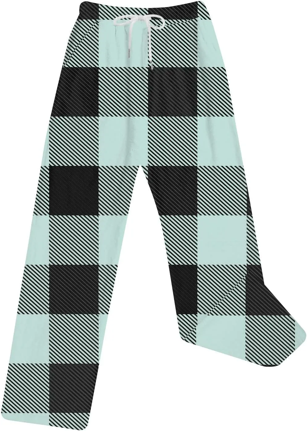 Flannel Pajama Pants Women Sleep Pj Pants Bottoms Comfy Relaxed Fit Elastic Waist Fleece Plush Casual Cute Pjs