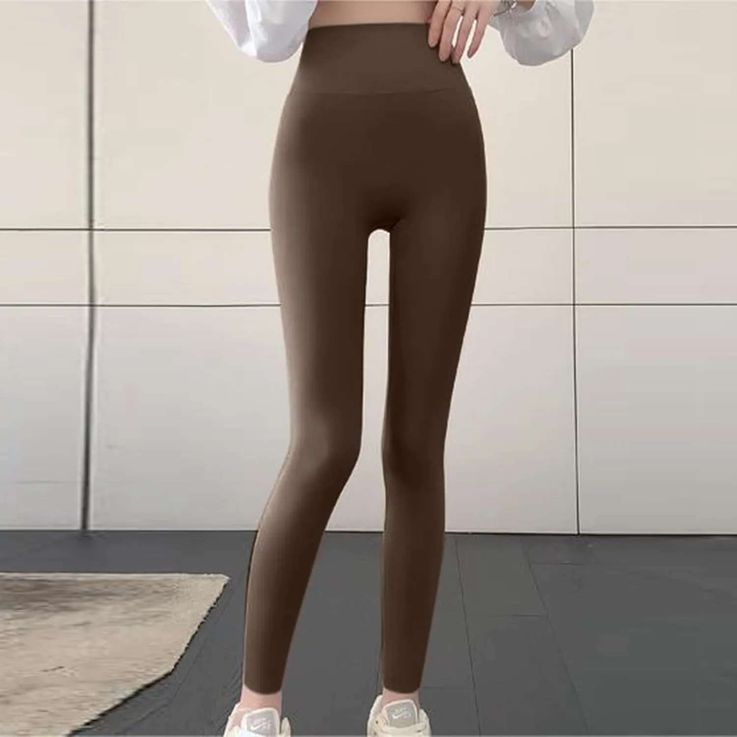 FZVYD Shapewear for Women Tummy Control Seamless High Waisted Light Compression Footless Tights Leggings Stretchy Pants