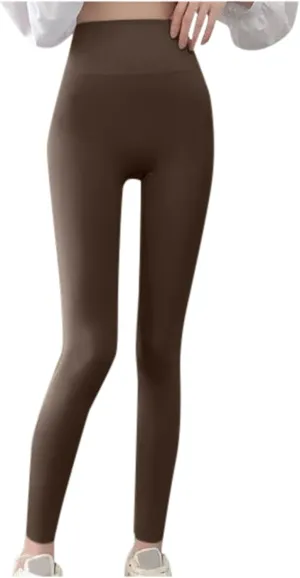 FZVYD Shapewear for Women Tummy Control Seamless High Waisted Light Compression Footless Tights Leggings Stretchy Pants