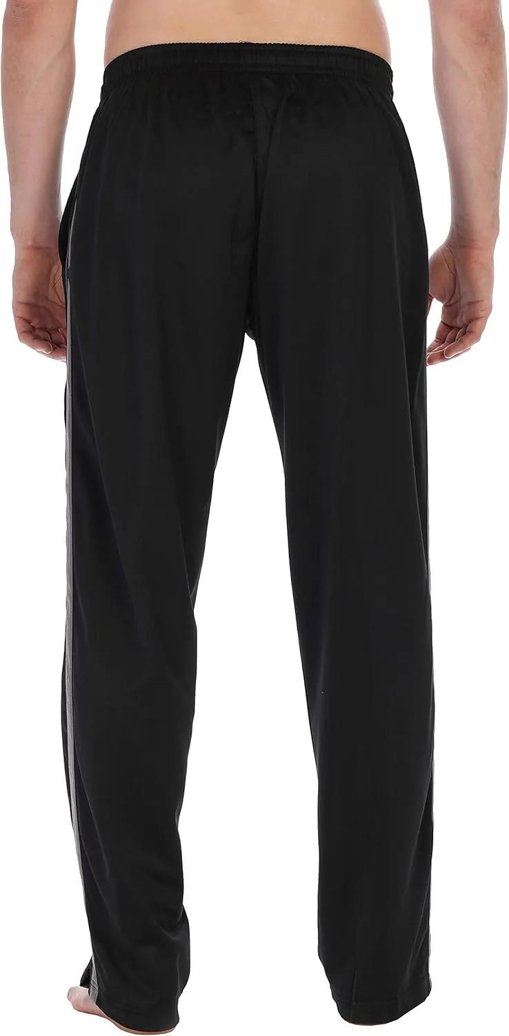 Gioberti Mens Athletic Track Pants with Zip Bottom